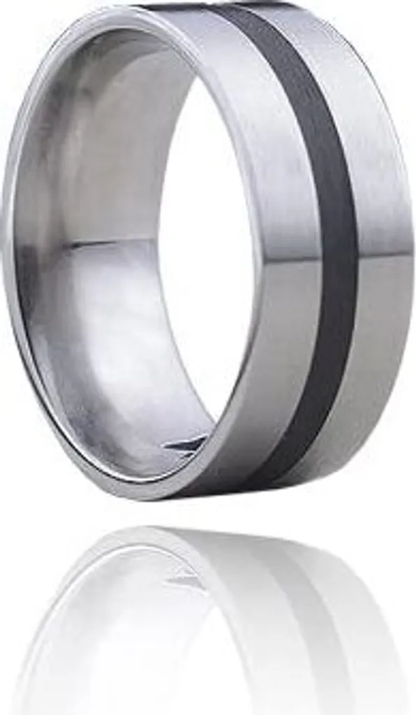 Gioiello Karisma Anello Amicizia Acciaio Nero HSR1571 - Eleganza