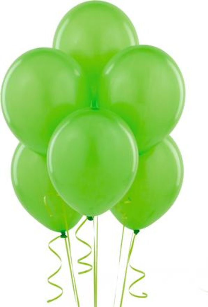 Pastellballons 12 Zoll, 25 Stück, apfelgrün