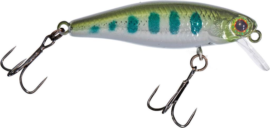 Illex TINY FRY 38 SP 3,8cm 1,5g Suspender Wobbler - Forellenköder, Illex Farben:Silver Yamame