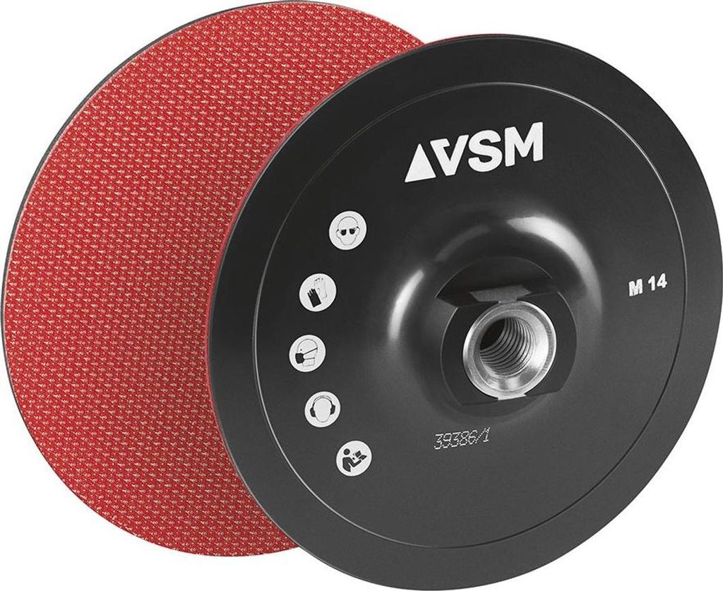 Podložka VSM so suchým zipsom M14 125 mm Obrázok produktu 