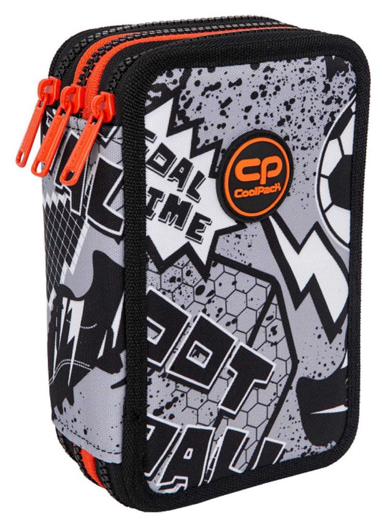 Coolpack Jumper 3 Grau Kugelmäppchen mit Zubehör