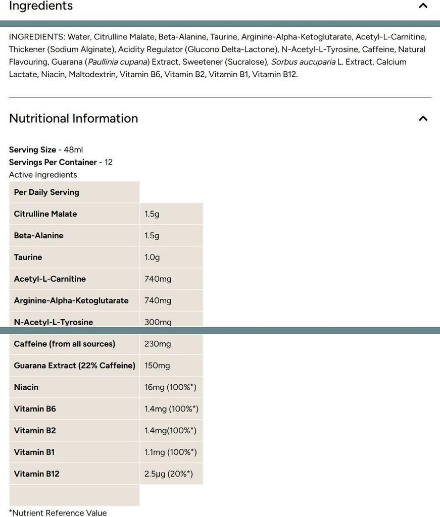 MyProtein | HYROX THE Pre-Workout Gel Cherry