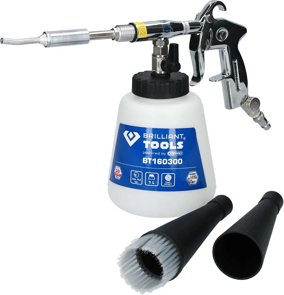Brilliant Tools BT160300 - Pistola Pneumatica Pulizia Professionale