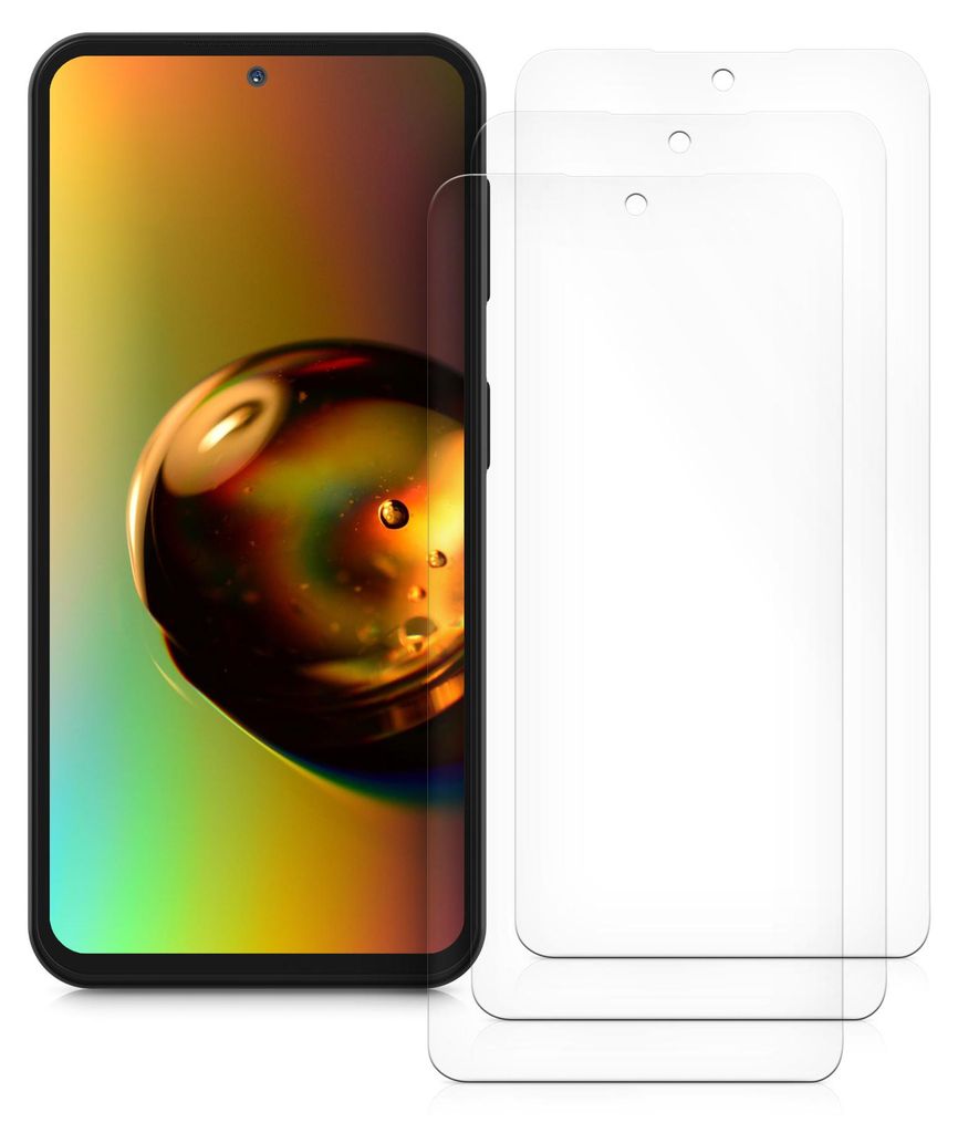 kwmobile 3x Displayschutzfolie kompatibel mit Samsung Produktbild 