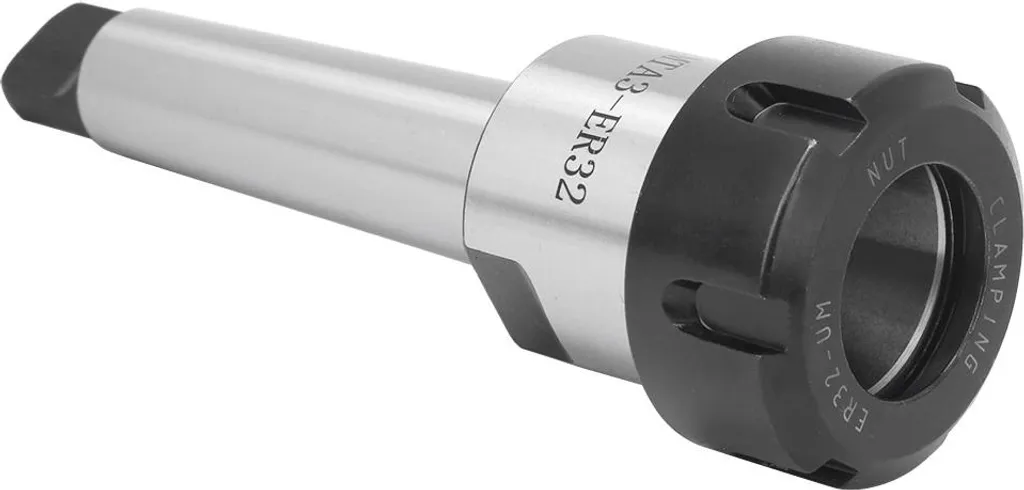 Mandrin à pince ER32 MTA3 M12 en acier au carbone pour fraisage CNC