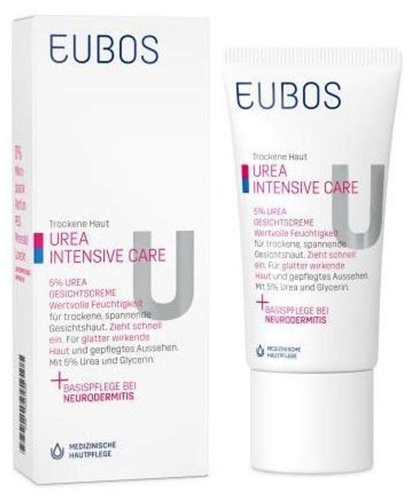 EUBOS TROCKENE Haut Urea 5% Gesichtscreme