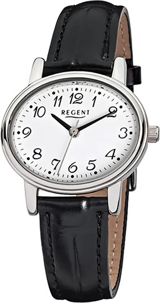 Montre Femme Regent D2URF823 : Fini les retards avec ce modèle Cuir Noir