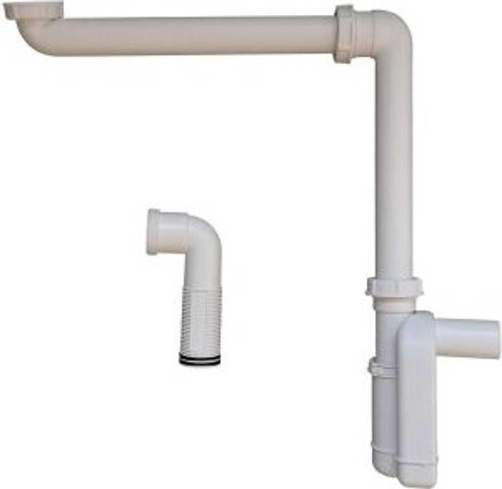 Siphon  mit Teleskopanschlussrohr    LAUFEN Produktbild 2