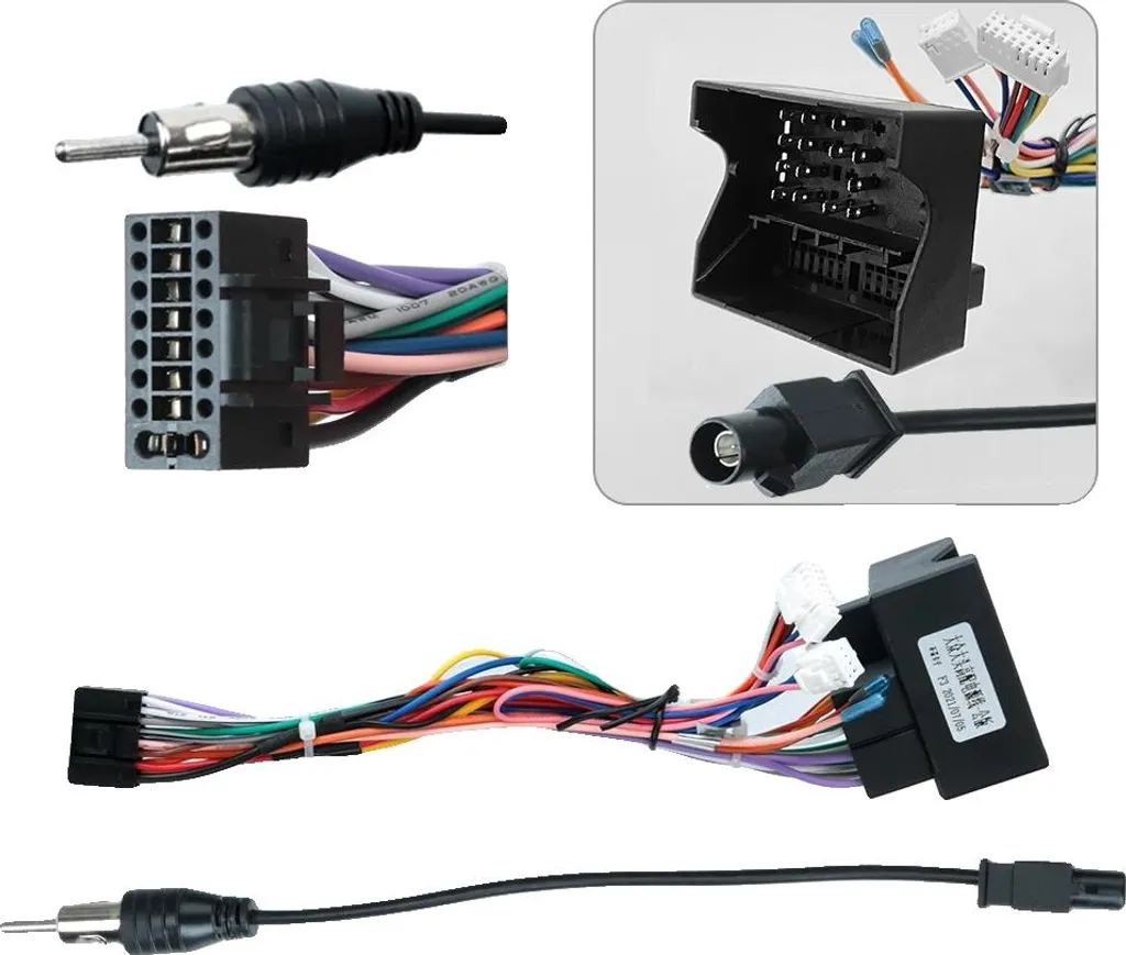 Cavo RCA ISO VW Big ISO - Montaggio Facile, Audio Top per la tua Auto