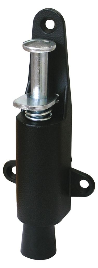 FERMAPORTE A PEDALE 12 cm - Nero Immagine del prodotto 