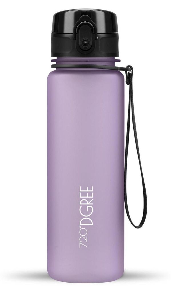 720°DGREE Trinkflasche uberBottle softTouch mit Sieb lilac