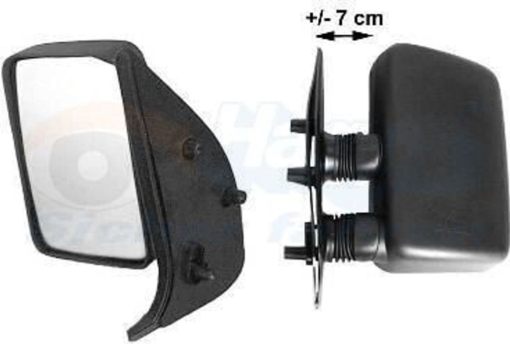 VAN WEZEL 1747801 - OE 8148EQ Außenspiegel, links für Ducato, Boxer