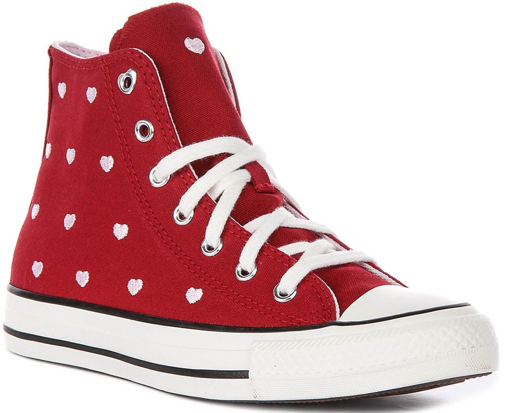 Converse Chuck Taylor All Star A19065C In Red Pink For Junior – 4 UK - 37 EU - 4.5 US / Red Pink