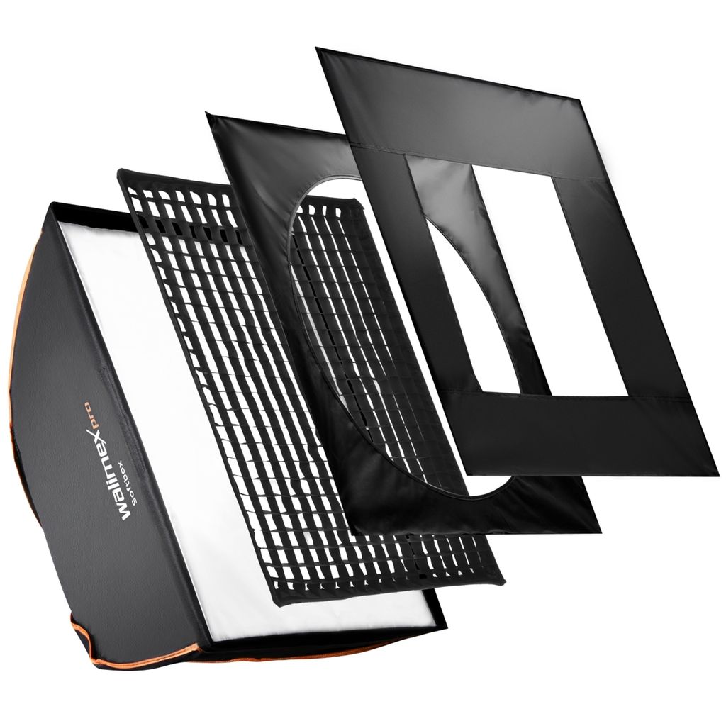 Walimex pro Softbox PLUS Orange Line 80x120 Immagine del prodotto 