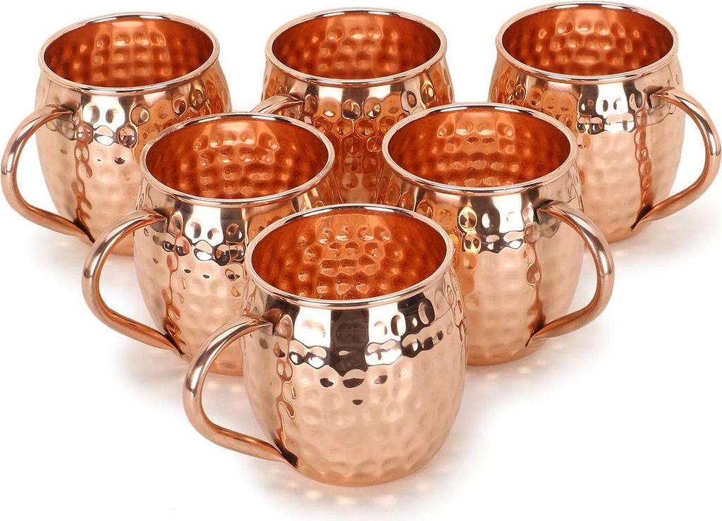 Moscow Mule Becher - Moscow Mule Becher - Moscow Mule - Moskow Mule Becher - Cocktailglas - Cocktailgläser