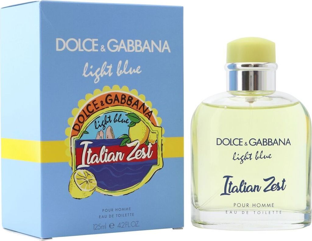 Dolce & Gabbana Light Blue Pour Homme Italian Zest 125ml Eau de Toilette