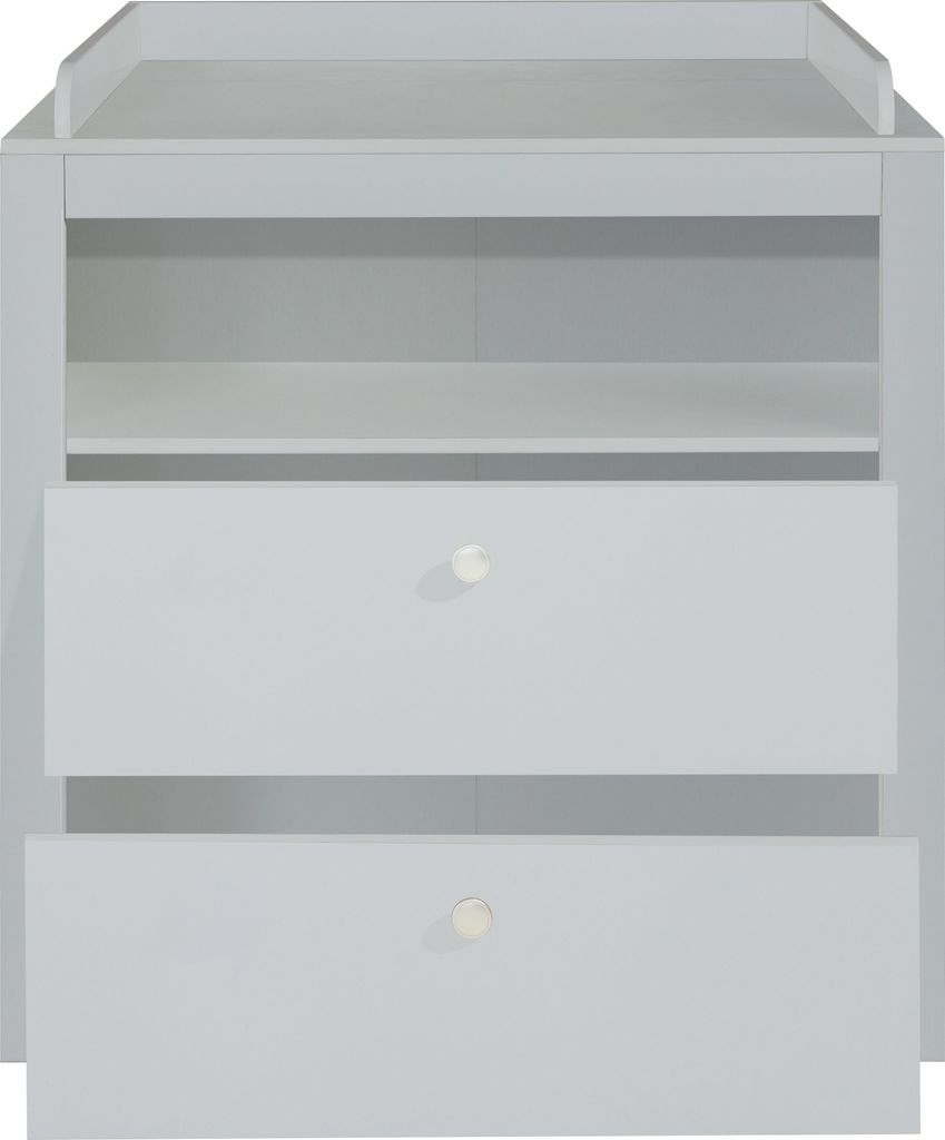 trendteam Babyzimmer Wickelkommode Olivia/Julie Weiß 96 x Produktbild 2