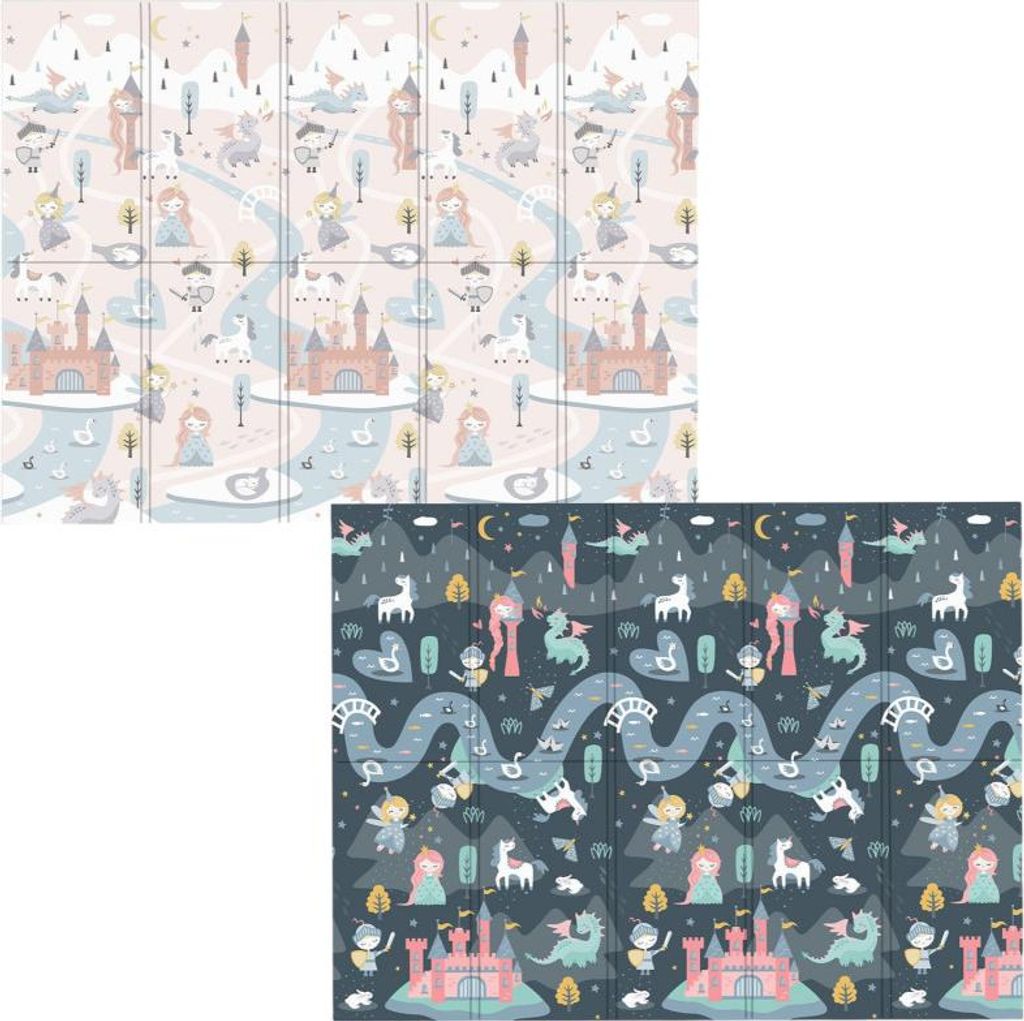Tappeto educativo pieghevole in schiuma 200 x 150 x 1 cm Immagine del prodotto 