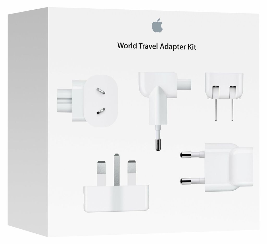 Apple MD837ZM/A Apple World Travel Adapter Kit Immagine del prodotto 