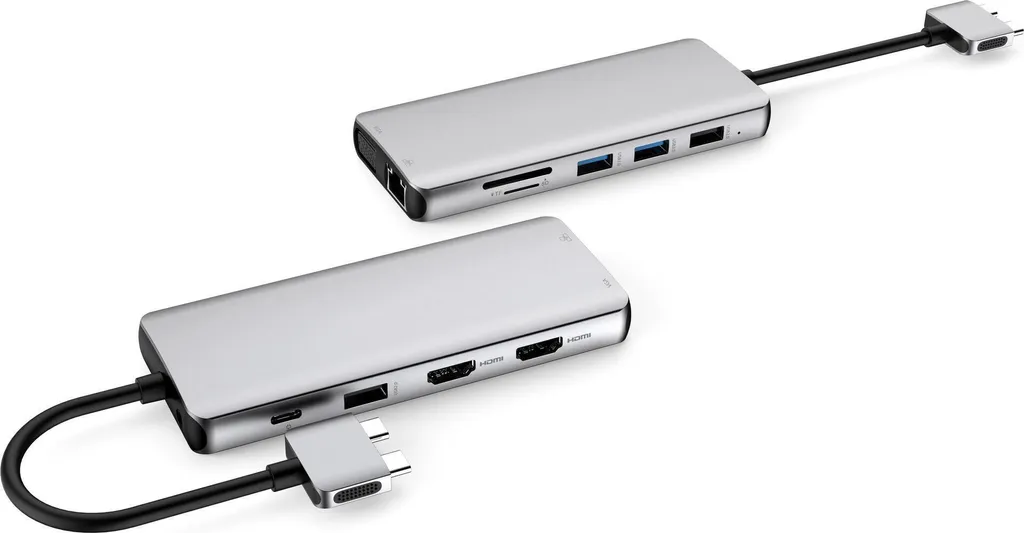 Station d'accueil Double USB-C eSTUFF pour MacBook Pro et PC Ultra-portables