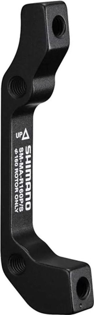 Shimano IS/PM adapter voor remschijf, 160 mm, zwart Productafbeelding 