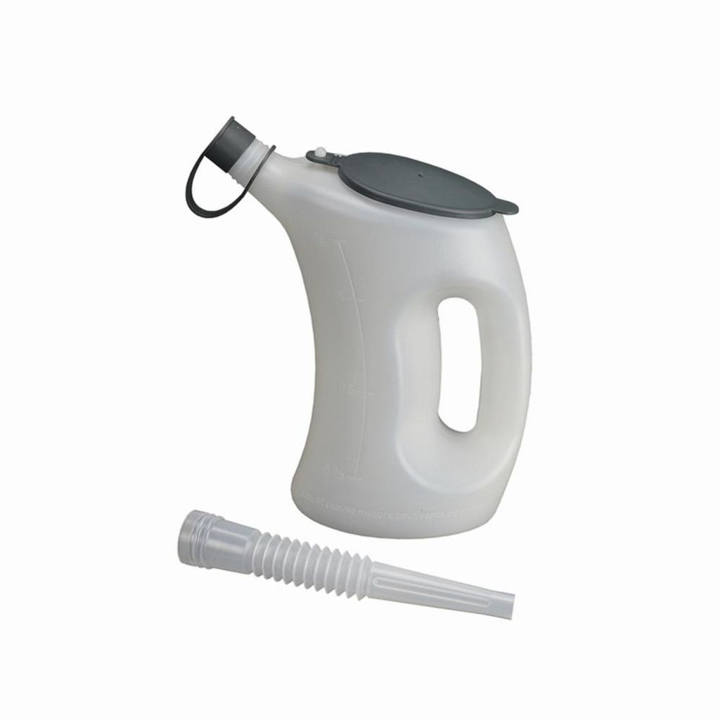 PRESSOL Messbecher a.PE 1l weiß/transp