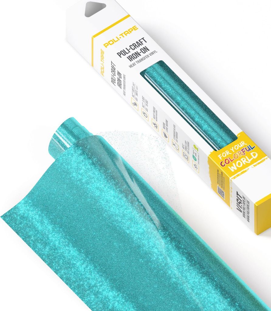 POLI-FLEX PEARL GLITTER Craft-Box | 445 SKY-BLUE