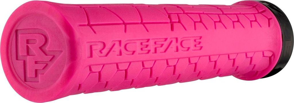Race Face Getta Grip Lock-On Griff, 30mm, lila/schwarz - sicherer Halt und ho...