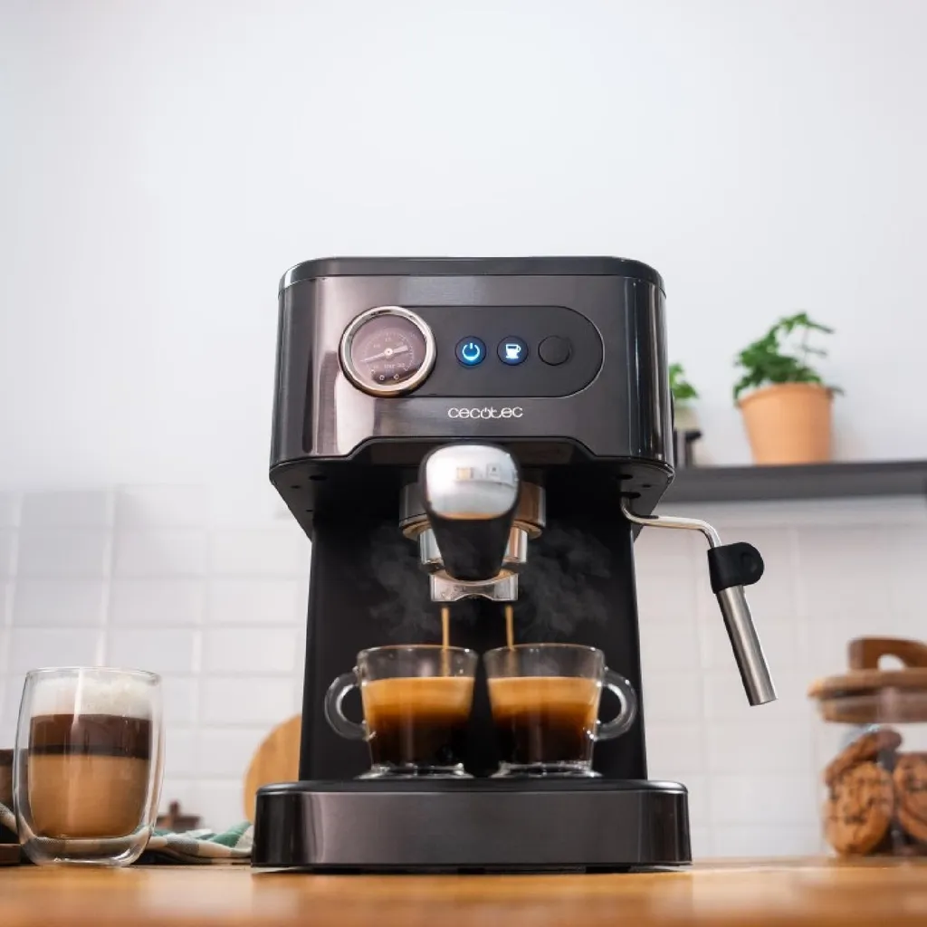 Cecotec Power Espresso 20 Pro Latte - Machine expresso 20 bars 1,5L