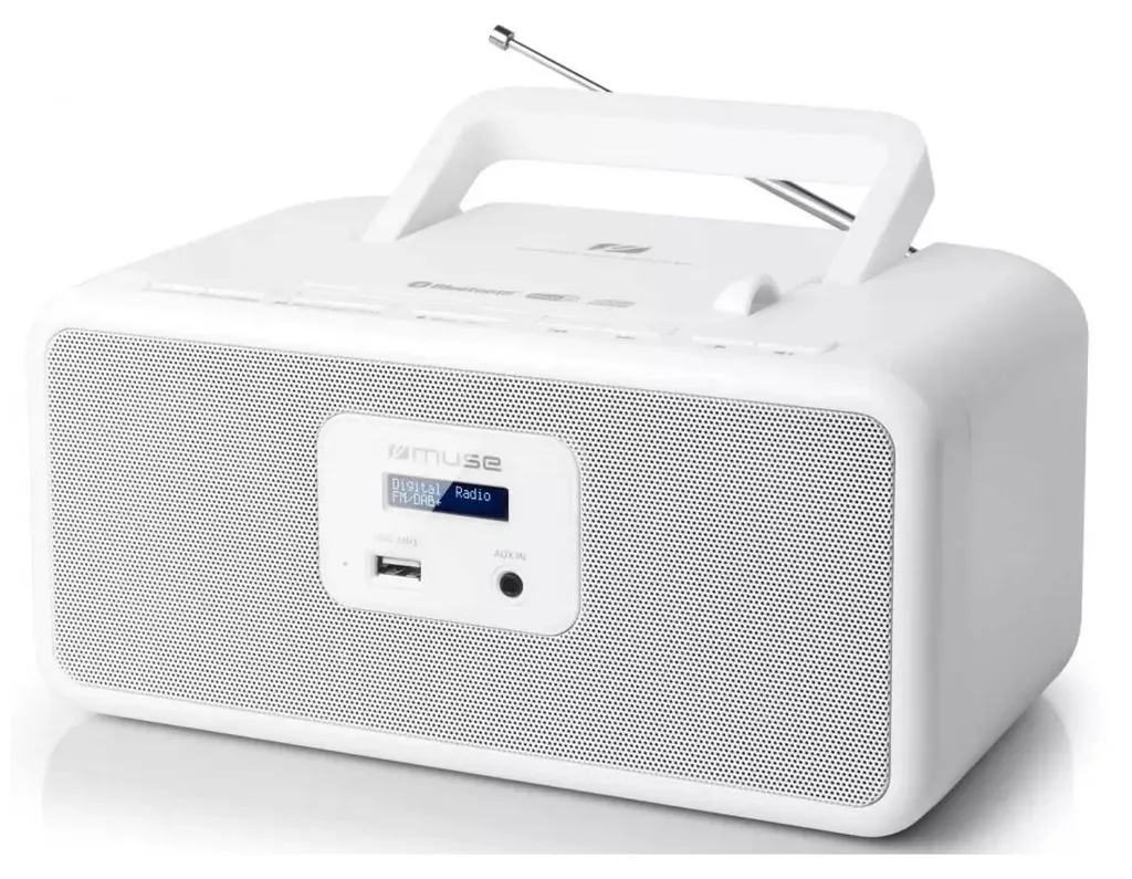 Radio Digitale DAB+ Muse avec Bluetooth, Lecteur CD MP3 et Port USB