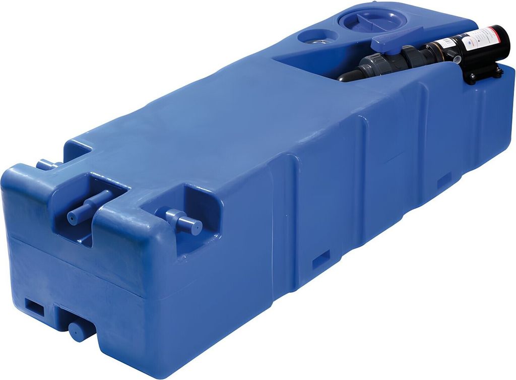 Schmutzwasser- Fäkalien- Abwassertank 12 V Pumpe 50 70 91L Boot Camper Wohnmobil Größe: 91 Liter
