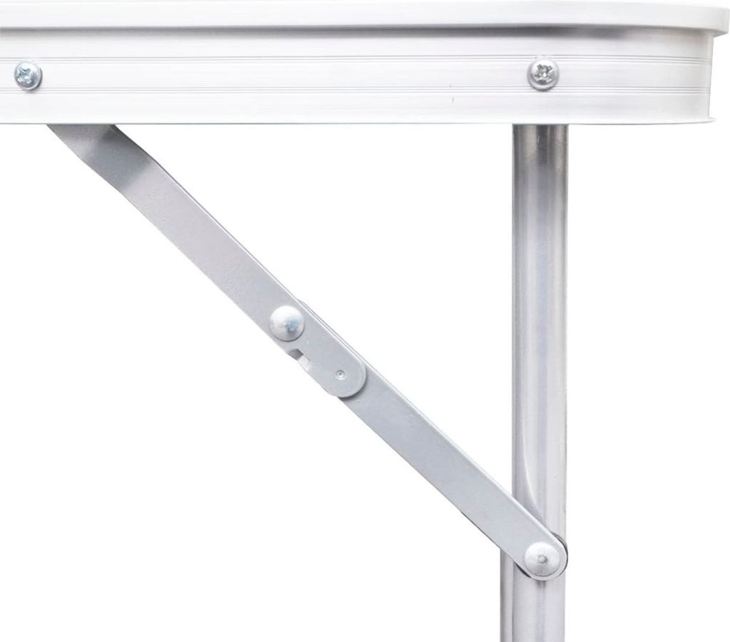 Möbel Campingtisch zusammenklappbar höhenverstellbar Aluminium 180x60 cm Top4112713