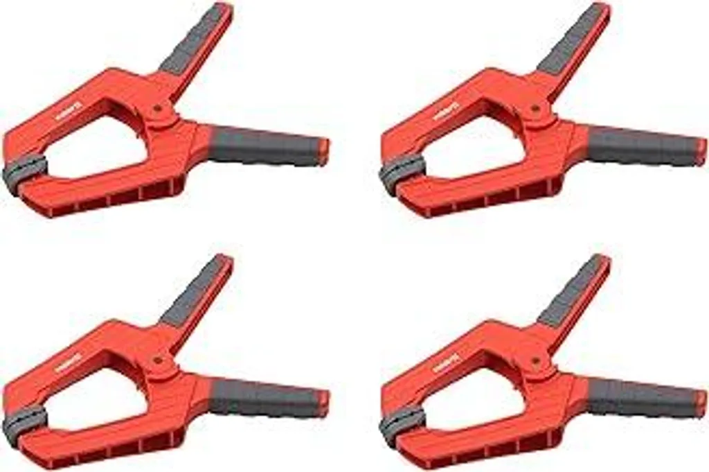 Set 4 Pinze a Molla Meister 5217120 | Serraggio Rapido 100 mm