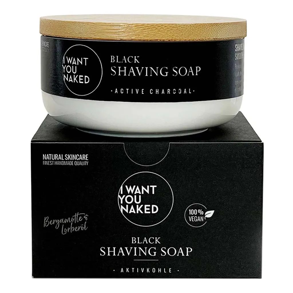 Sapone da Barba Artigianale 70g al Carbone Attivo e Avocado - Acquista Online