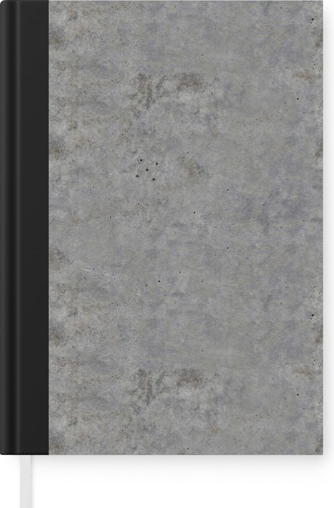MuchoWow Notizbuch Tagebuch Haushaltsbuch Notebook A5 Beton - Industrie - Muster - Notizblock - Notizheft - Notebook - Schreibblock - Papier