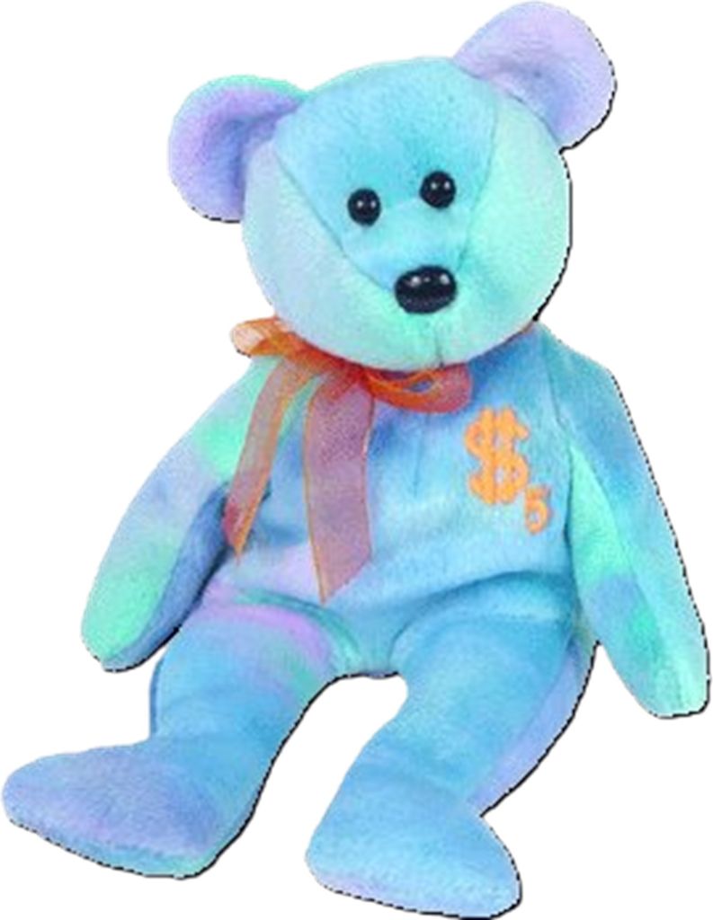 TY, Beanie Baby, Billionaire 5, Bär, limitierte Auflage Produktbild 