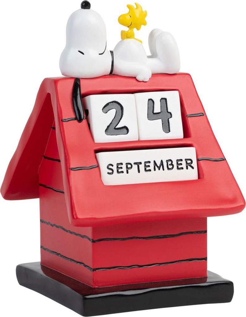 Calendario perpetuo Snoopy Doghouse - Prodotto ufficiale Immagine del prodotto 