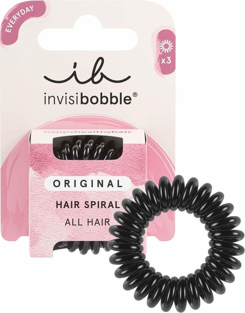 Invisibobble Original Nero Vero 3 U Immagine del prodotto 