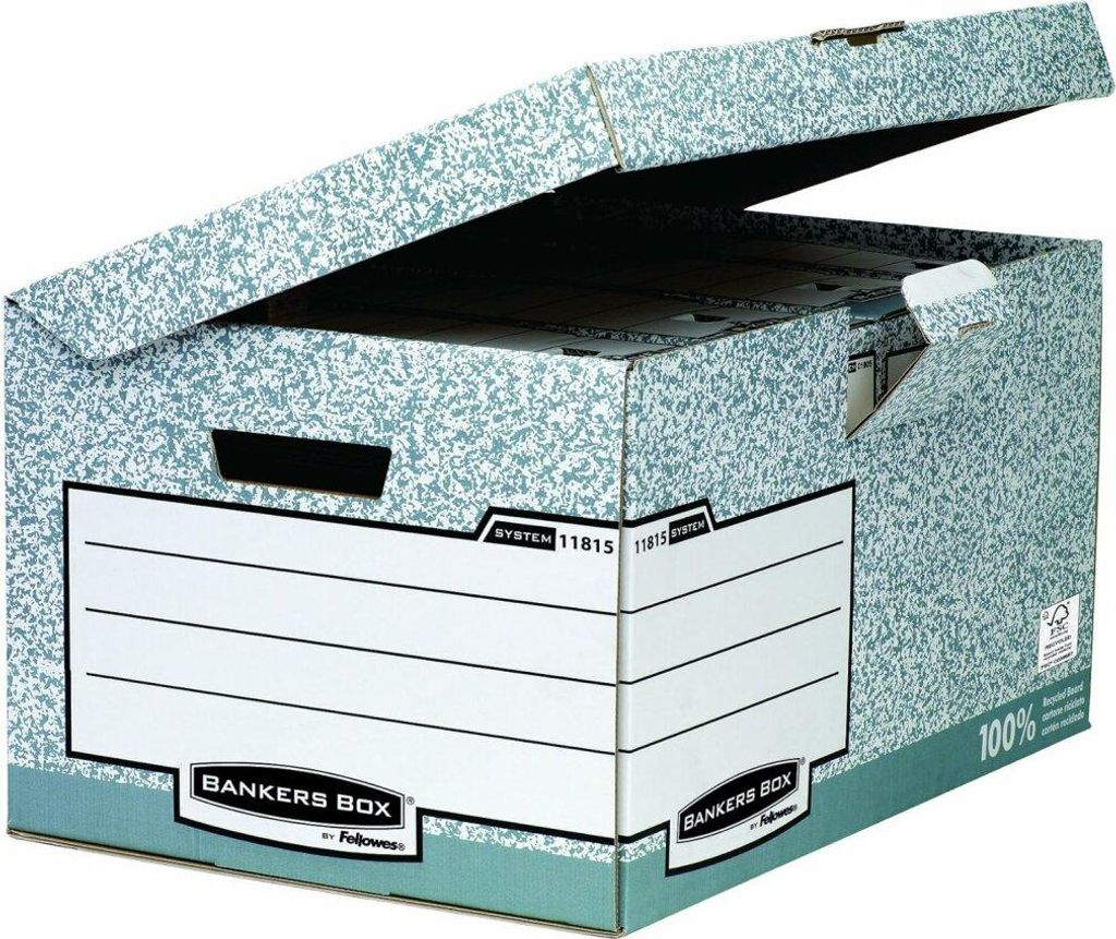 Fellowes Klappdeckel-Container Bankers Box System, Produktbild 