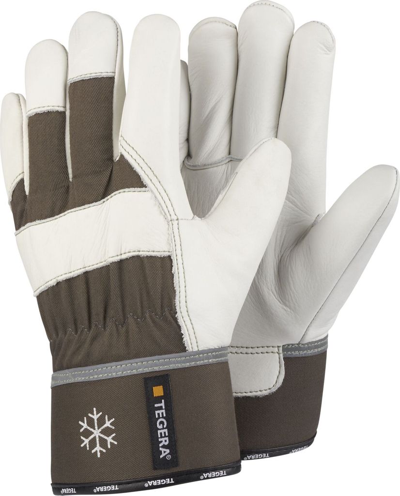 Ejendals Tegera 56 Lederhandschuh EN 388 3223X Schutz für anspruchsvolle Arbeiten (6 Paar)
