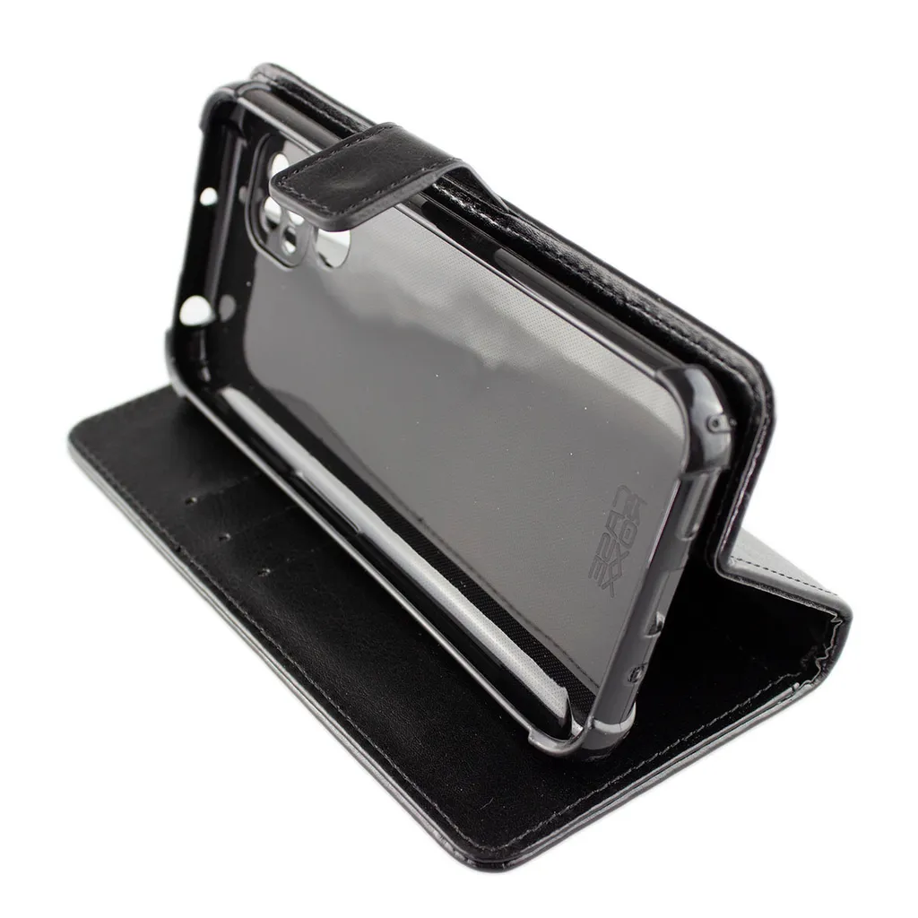 Custodia Nera Bookstyle per Doro 8100 8110 Plus | Slim & Safe