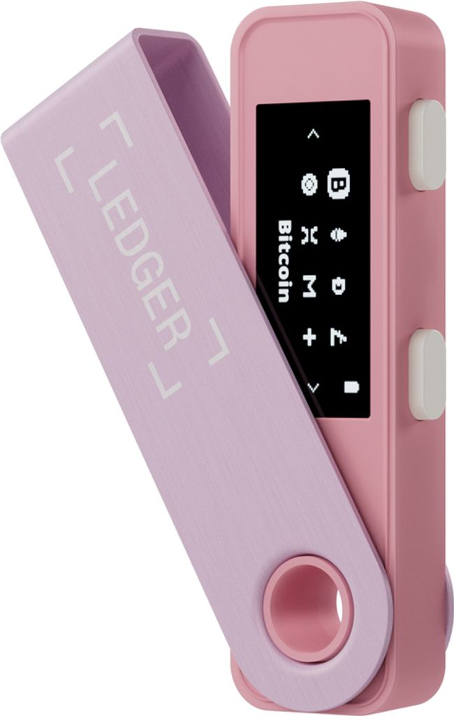 Ledger Nano S Plus „Pastellrosa“ Krypto-Hardware-Wallet
