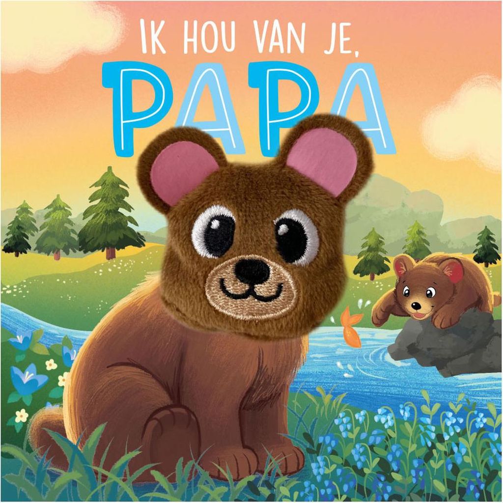 Rebo-Verlag „Ich liebe dich, Papa – Fingerpuppenbuch“.