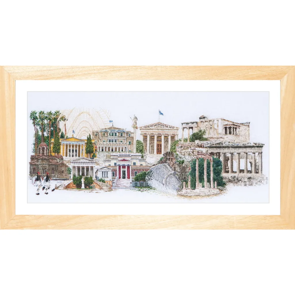Thea Gouverneur kit punto croce "Atene Aida", 79x50cm