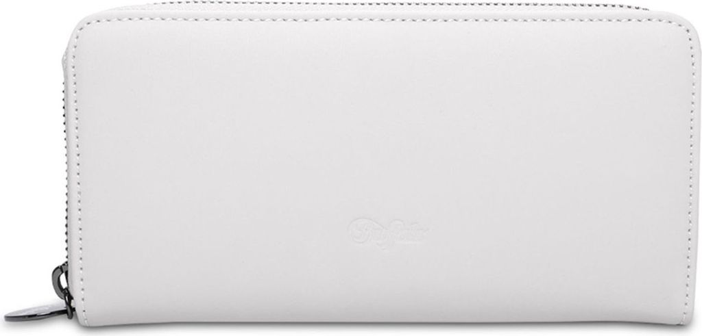 BUFFALO Geldbörse Muse Long Wallet White weiß