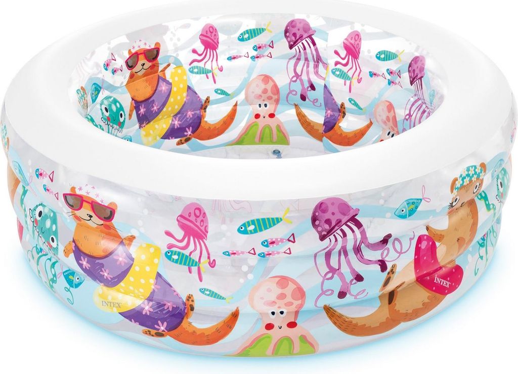 Piscina gonfiabile da giardino per bambini 156 x 52 cm Immagine del prodotto 