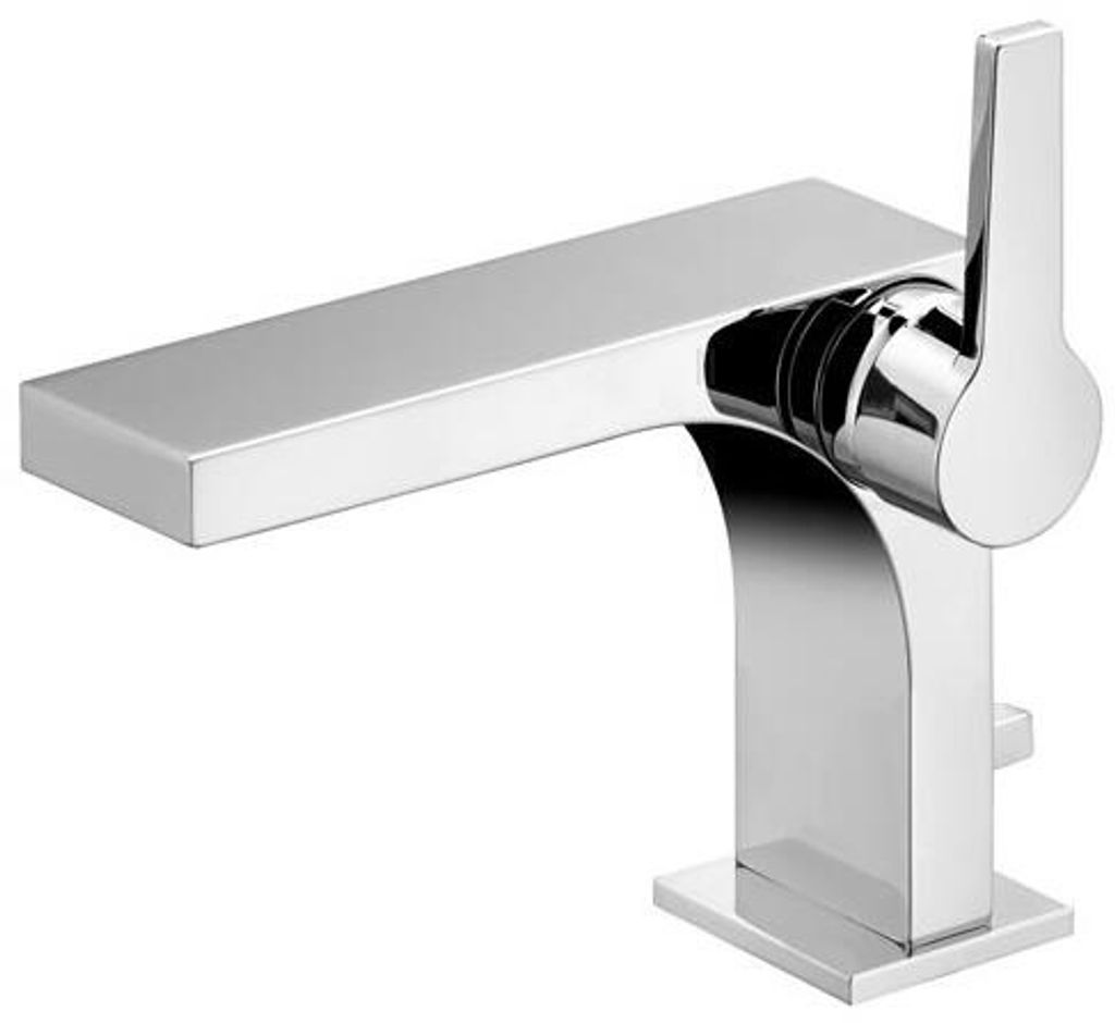 Keuco Einhebel-Waschtischmischer 110 EDITION 11 mit Zugstangen-Ablaufgarnitur 1 1/4" Bronze gebürstet 51104030000