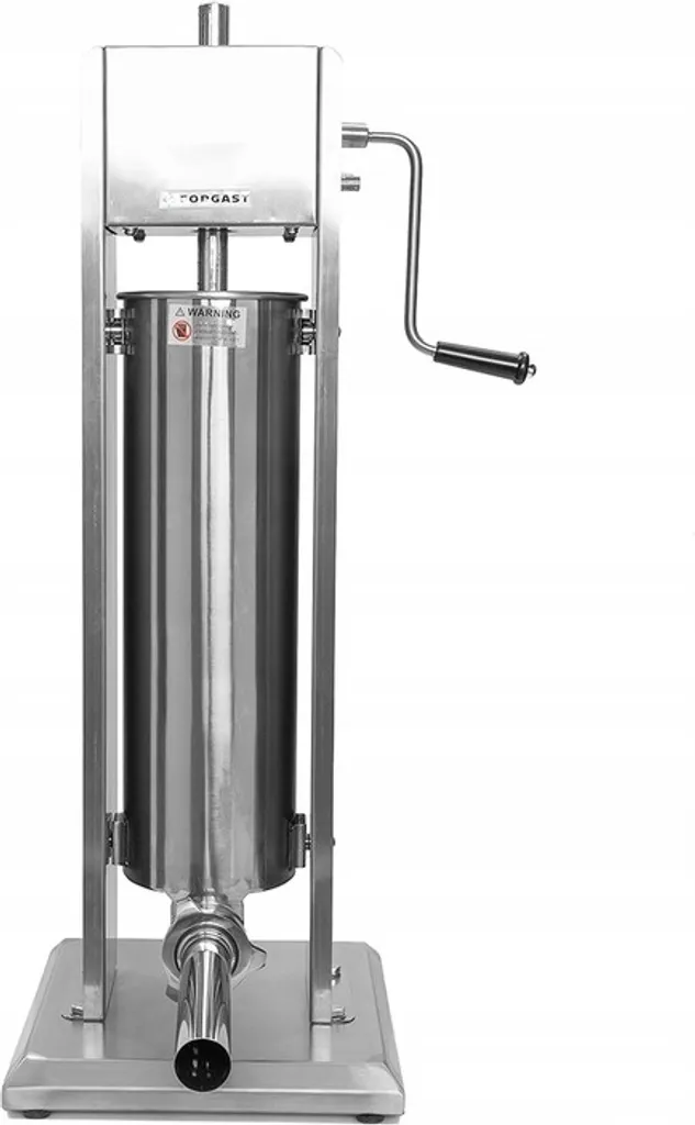 Embossoir à saucisses manuel en acier inoxydable avec 4 tubes de remplissage