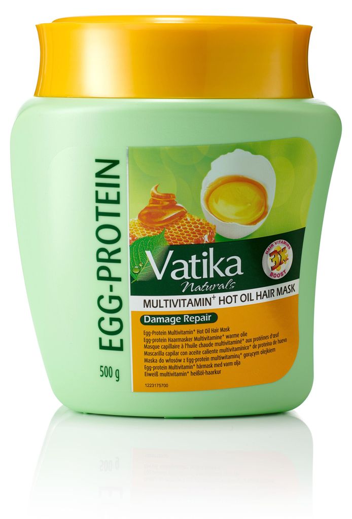 Vatika Masque capillaire aux protéines d'œuf 500g Image du produit 