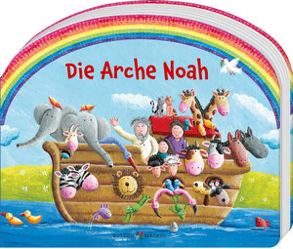 Arche de Noé Die Arche Noah : jouet bois robuste et sécurisé sans toxine